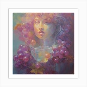 Grapes Art Print