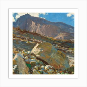 Rocky Mountains Art Print