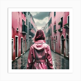 Pink World Art Print