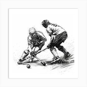 Field Hockey 8 Art Print