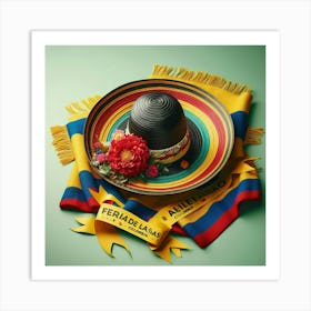 Ecuadorian Hat Art Print