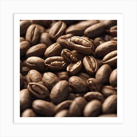 Coffee Beans 416 Art Print