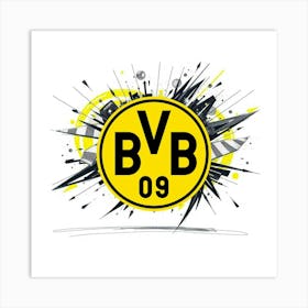 Borussia Dortmund Logo Wall Art 39 Art Print