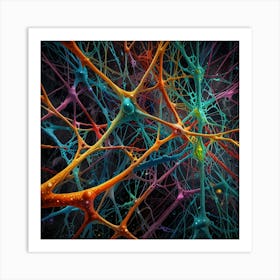 Neuron Painting 1 Art Print