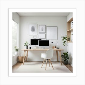 Home Office 9 Art Print