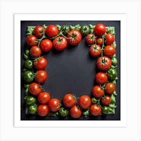 Frame Of Tomatoes 3 Art Print