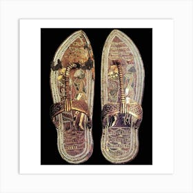 Egyptian Sandals 1 Art Print