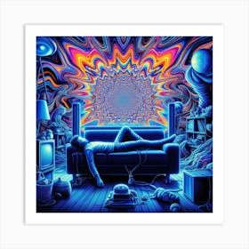 Psychedelic Art 1 Art Print