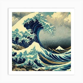 Great Wave Off Kanagawa 2 Art Print