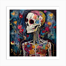 Day Of The Dead 2 Art Print