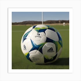 Soccer Ball 1 Art Print