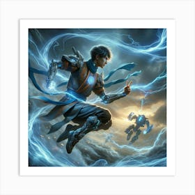 Aiden Tanaka Young Warrior Art Print