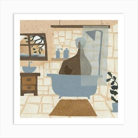 The Bath Art Print