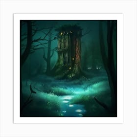 Forest 6 Art Print