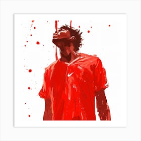 Nike Basketball Player Art Print