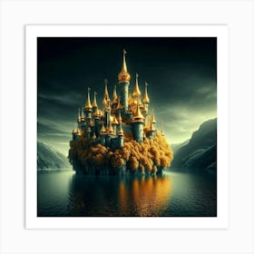 Fairytale Castle 24 Art Print