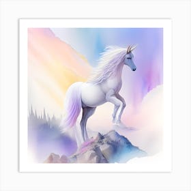Gorgeous Unicorn Art Print