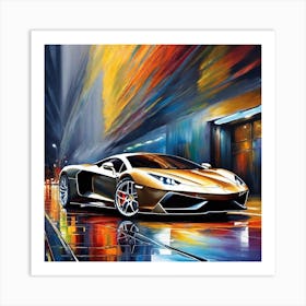 Lamborghini 88 Art Print