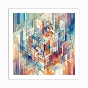 Abstract Abstract Art 1 Art Print