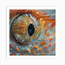 Eye Of A Dragon Art Print