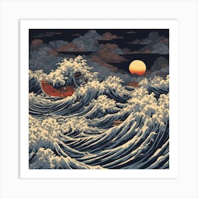 Great Wave Art Print