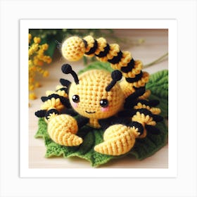 Amigurumi, scorpion 3 Art Print