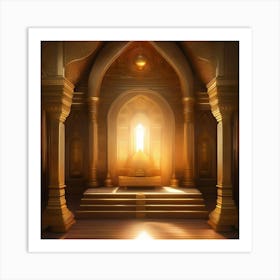 Golden Palace Interior Art Print