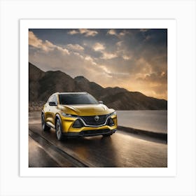 Nissan Qashqai Art Print