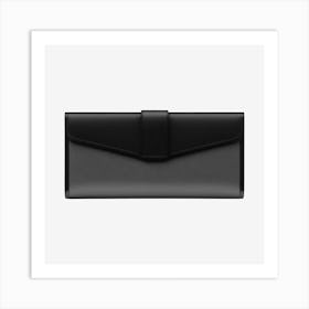 Black Wallet Art Print