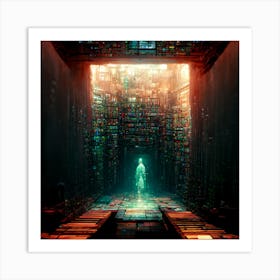 Saganshax The Matrix Art Print