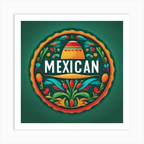 Mexican Logo Art Print