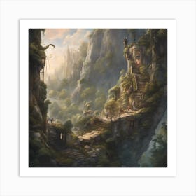 Fantasy Painting Art Print