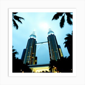 Petronas Twin Towers Art Print