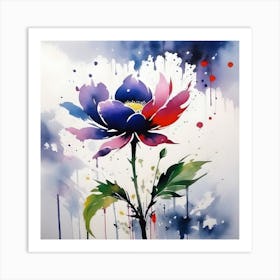 Lotus Flower Art Print