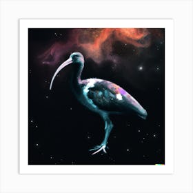 Ibis embraces eternity Art Print