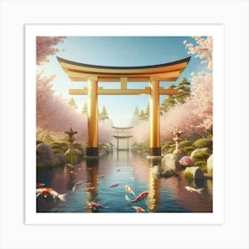 Cherry Blossoms 67 Art Print