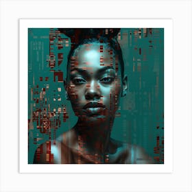 Digital Art Art Print