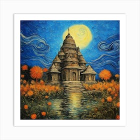 Buddhist Temple Art Print