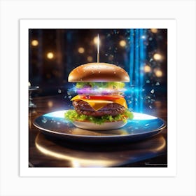 Burger 15 Art Print