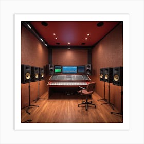 Studio Session Art Print