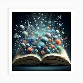 Book Of Wonders 1 Art Print