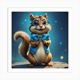 Chipmunk 20 Art Print