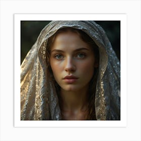 A Young Woman Art Print