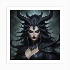 Demon 5 Art Print