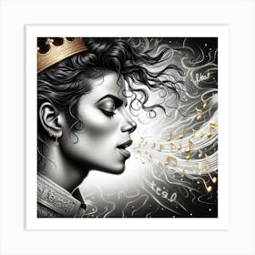 MICHAEL JACKSON WALL ART Art Print