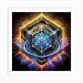 Cosmic Healing Art Print