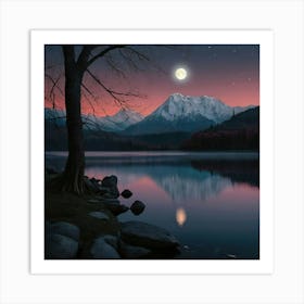 Default The Ethereal Beauty Of A Mystical Landscape Under The 0 Art Print
