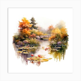 Lily Pond Art Print