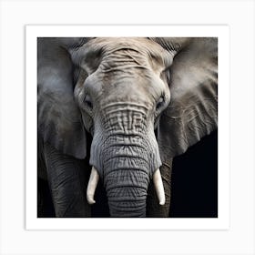 Elephant Photo Art Print