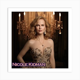 Nicole Kidman 2 Art Print